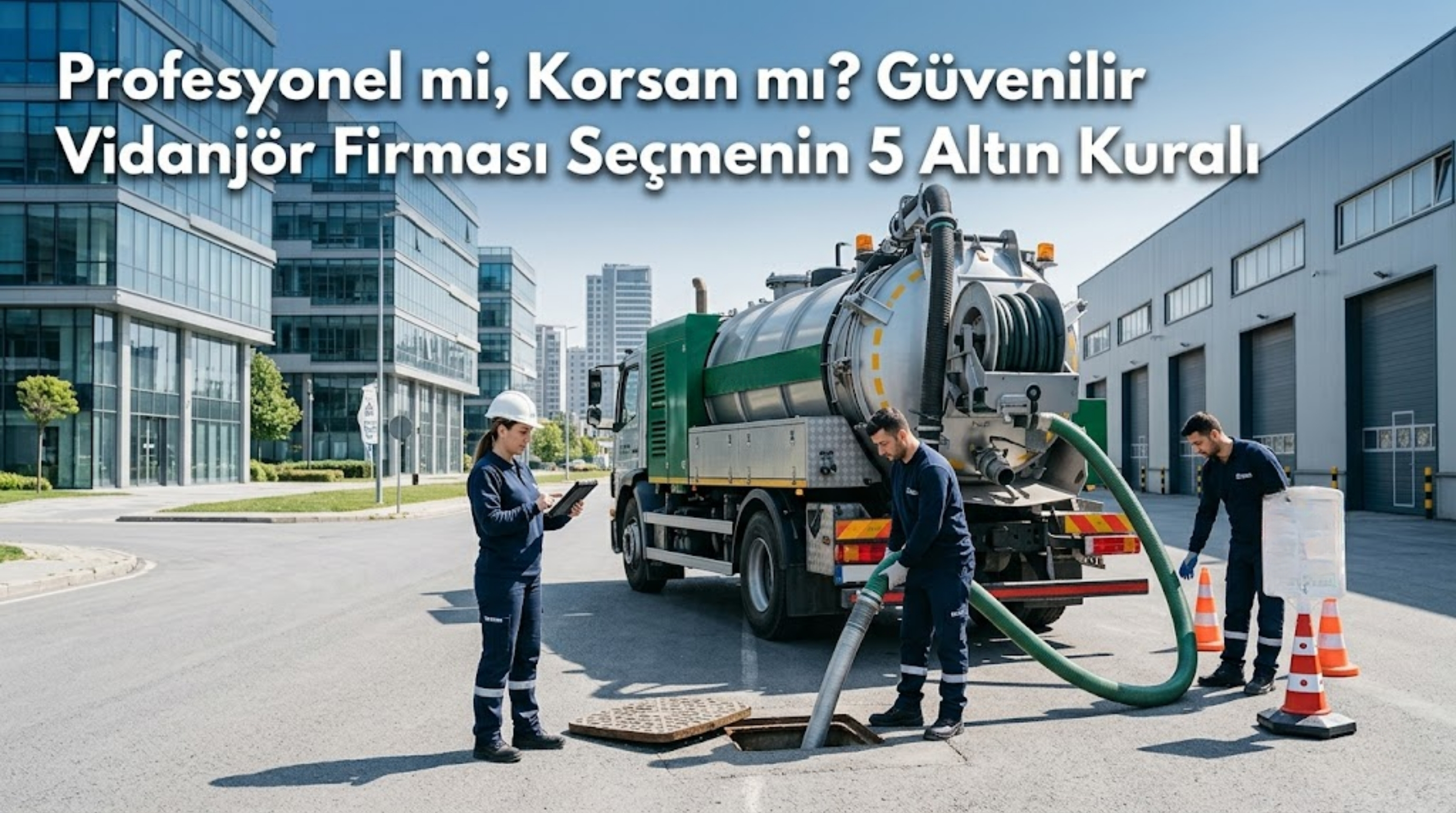 Güvenilir vidanjör firması seçerken dikkat edilmesi gereken altın kurallar