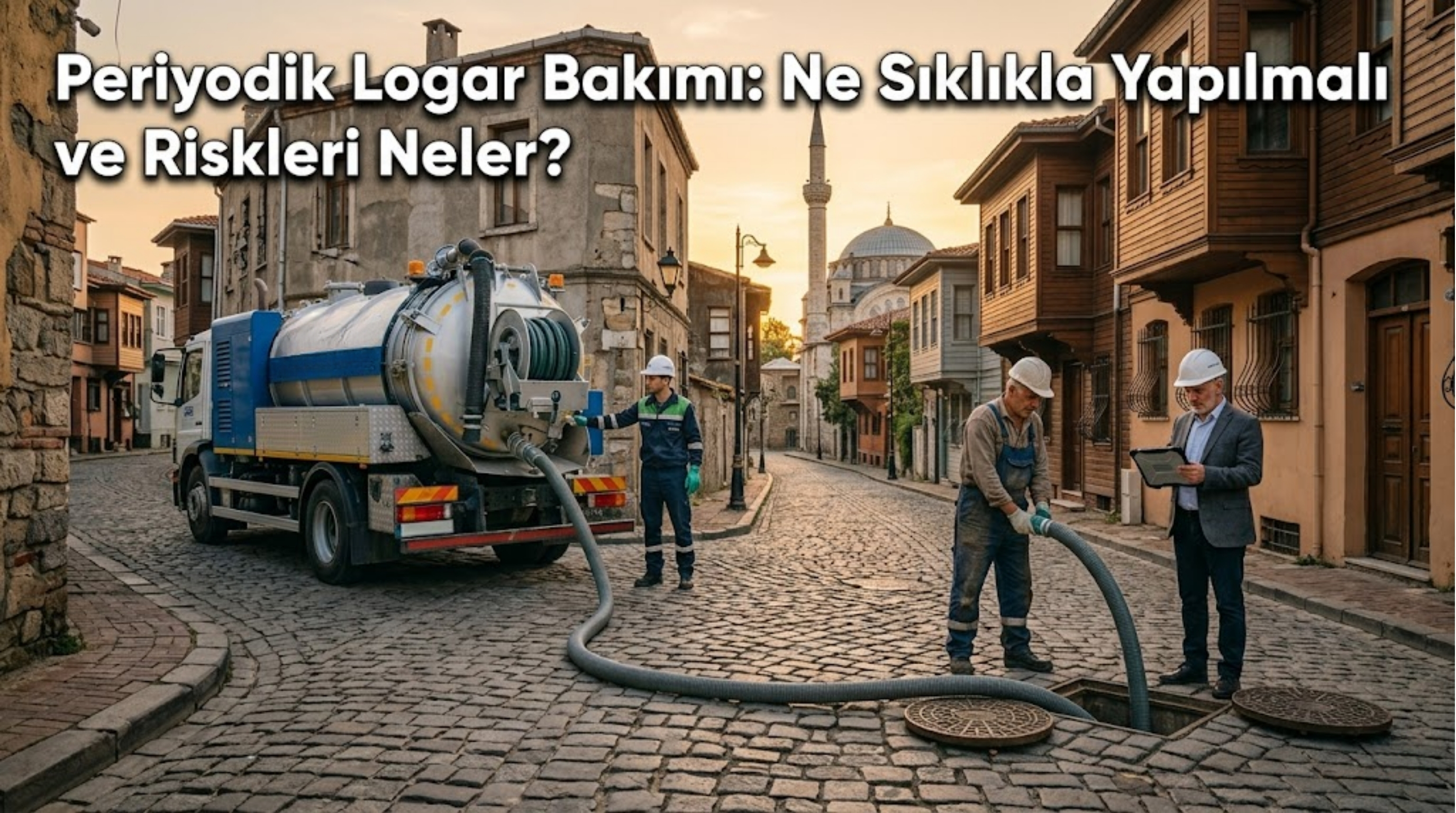 Profesyonel periyodik logar bakımı ve temizliği çalışması